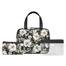 Weiß Kosmetiktaschen Gillian Jones Sustainable 3-piece Toiletry Bag Set