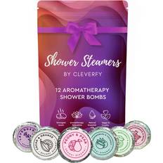 Orange Bath Bombs Cleverfy Shower Steamers Aromatherapy Shower Bombs Gift Set 12-pack