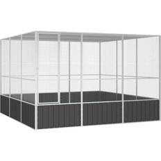 Bird cage vidaXL Bird Cage Anthracite 302.5 x 324.5 x 211.5 cm