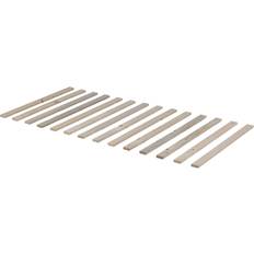 Seng 120 x 200 boksmadras Woood Slatted Base 120x200cm Rammeseng