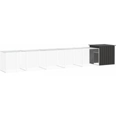 vidaXL antracit 600x91x100