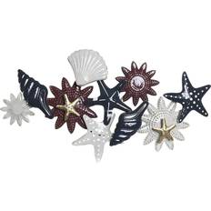 Metall Väggdekor Dkd Home Decor Metall Multicolour Snäckor 91 Väggdekor