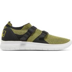 Foam - Unisex Running Shoes Nike Air Sock Racer Ultra Flyknit - Yellow Strike/Black