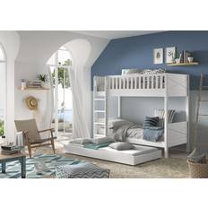 Stapelbedden Vipack Stapelbed Plus Rolbed Lade Vipack-Wit