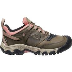 Pink Hiking Shoes Keen Ridge Flex W - Timberwolf/Brick Dust