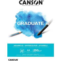 Canson Papiers aquarelle Canson Studienblock GRADUATE AQUARELLE, DIN A4