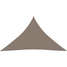 vidaXL Solsegel Oxfordtyg Trekantigt 2,5x2,5x3,5 m Taupe