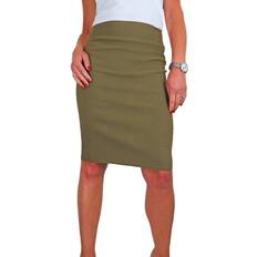 Stretch Bodycon Pencil Skirt