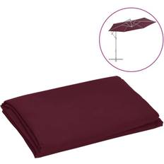 VidaXL Parasol vidaXL parasoldug hængeparasol 300 bordeauxfarvet