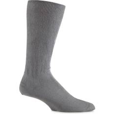 IOMI Pair Footnurse Oedema Extra Wide Cotton Socks - Brown