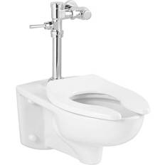 American Standard Toilets American Standard 2856.016.020 Commercial Afwall Millennium Toilet with Manual Flushing Valve Combo White