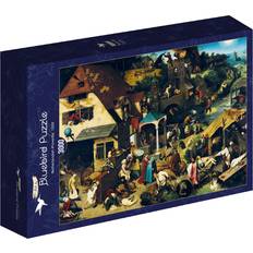 Bluebird Pieter Bruegel the Elder Netherlandish Proverbs 1559 3000 Pieces