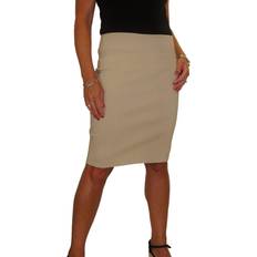 Stretch Bodycon Pencil Skirt