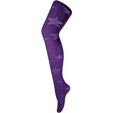 Purple - Women Tights & Stay-Ups Sock Snob Denier Colourful Opaque Patterned Fashion Tights Star