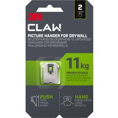 3M Claw Drywall Hanger H31.5mm W27mm, Pack 2 Picture Hook