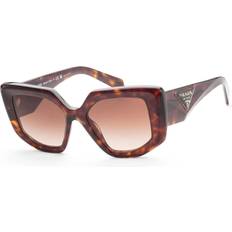 Prada Donna Occhiali da sole Prada PR14ZS Cat Eye Sunglasses - Tortoise/Brown Grad