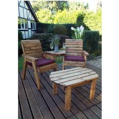 Charles Taylor Twin Companion Patio Dining Set