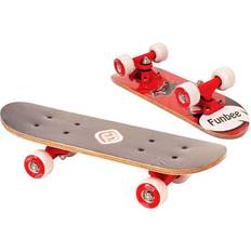 Inclusief Grip Cruisers Funbee mini skateboard 43cm esdoorn