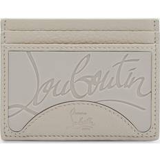 Christian Louboutin Kios embossed leather cardholder - grey One