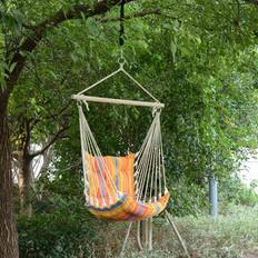 Orange Canopy Porch Swings OutSunny Swing Hammock Seat