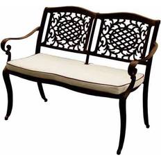 Mercer Ballygowan Stacking H'Bronze/Cream Garden Bench