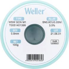 Weller Lötwerkzeuge Weller WSW SCN M1 LÖTDRAHT 0,8MM Lötzinn Sn0,7Cu