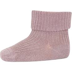 Bambu Strumpor mp Denmark Glimmer Rib Strømper Mauve Shadows