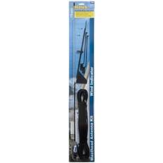 Motori per barca Shakespeare Antenna in acciaio inox con banderuola e staffa piatta 0.89m 3dB Noir