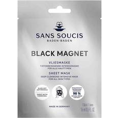 Sans Soucis Gezichtsmaskers Sans Soucis Black Magnet Sheet Mask 16 ml