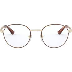 Briller & Læsebriller Persol 0PO2460V til Herrer Runde Brun Tilgængelige linser: Enkeltstyrkeglas Flerstyrkeglas