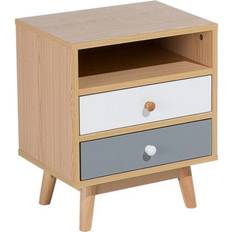 Beliani 2 Drawer Bedside Table