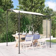 Beige Paviljonger vidaXL Paviljong gräddvit 2x2,3 m 180