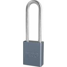 Security Lock Padlock: Aluminum, Keyed