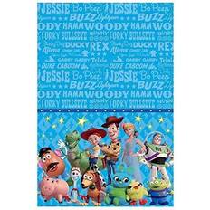 Amscan 572367 Toy Story 4 Blue Plastic Party Table Cover, 54 x 96, 1 piece