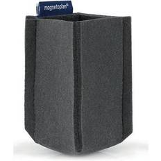 Penneholdere Magnetoplan Kuglepenholder Magnetisk 60 x 100 x 60 mm Grå