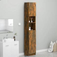 vidaXL Badeværelsesskab 32 x 25,5 x 190 cm Konstrueret Træ