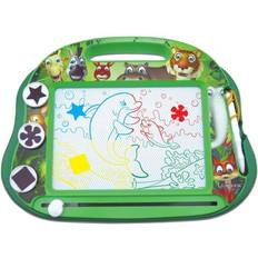 Plástico Juegos de Mesa y Pantallas Lexibook Magic Slate Animals Formato A5 Con Accesorios Magnéticos