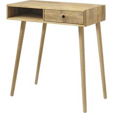 MCA Furniture 80Cm Solid Wood Console Table Chest of Drawer
