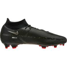 Nike Phantom GT2 Pro Dynamic Fit FG - Black/Summit White/Bright Crimson/Dark Smoke Grey