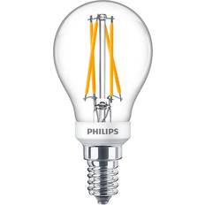 E14 Halogen Lamps Philips Classic 3.5W E14/SES Golf Ball Dimmable Very Warm White 64638700