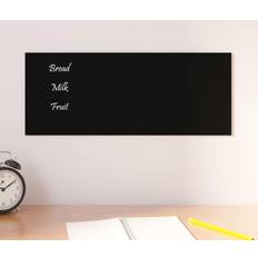 Tableaux en verre vidaXL Tableau Noir Magnétique Mural 50x20 cm