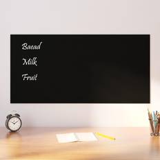 Tableaux en verre vidaXL Tableau Noir Magnétique Mural 100x50 cm