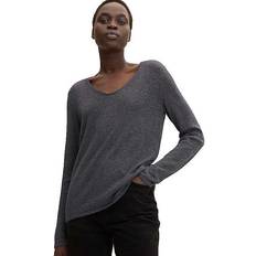 Tom Tailor Dame Sweatere Tom Tailor Pullover - Antracit