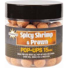 Dynamite Baits Spicy Shrimp & Prawn Pop-Ups 15mm