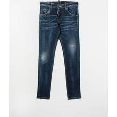 DSquared2 Børn Distressed Skinny Fit Jeans - Blå