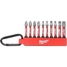 Milwaukee Bitskruetrækkere Milwaukee Tips Set 10 pcs Clip Hook Bitsskruetrækker