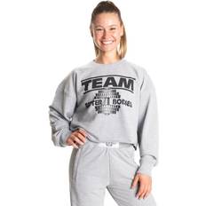 Better Bodies Tröjor Better Bodies Highbridge Sweater - Grey Melange