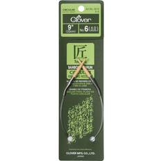 Clover Takumi Bamboo Circular Knitting Needles 9 Size 6 4mm