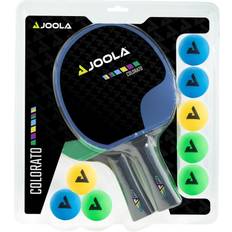 Joola Set da Ping Pong Joola Set Di 2 Racket Colorato E 8 Palle Multicolore 40+