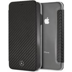 Cover til iphone xr Mercedes-Benz Funda Flip Cover Iphone Xr Negro